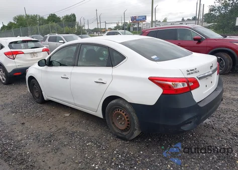 2017 Nissan Sentra S from USA, damaged, VIN 3N1AB7AP4HY342445